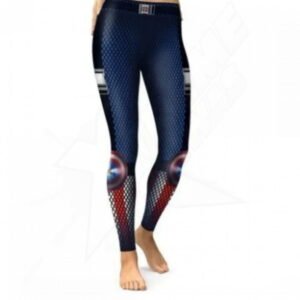 Legging Deportivo Mallones Capitan America 3d Gym  Yoga