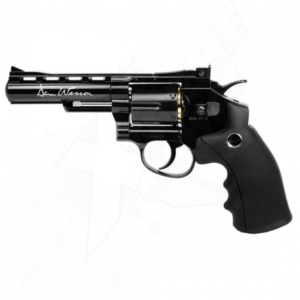 Revolver Dan Wesson 4" Black Full Metal CO2 .177 (4.5mm)