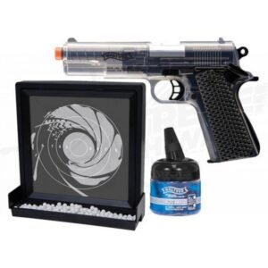 Pistola Airsoft 45wp Walther 1911 Target Pack Resorte 6mm Xtremechiwas