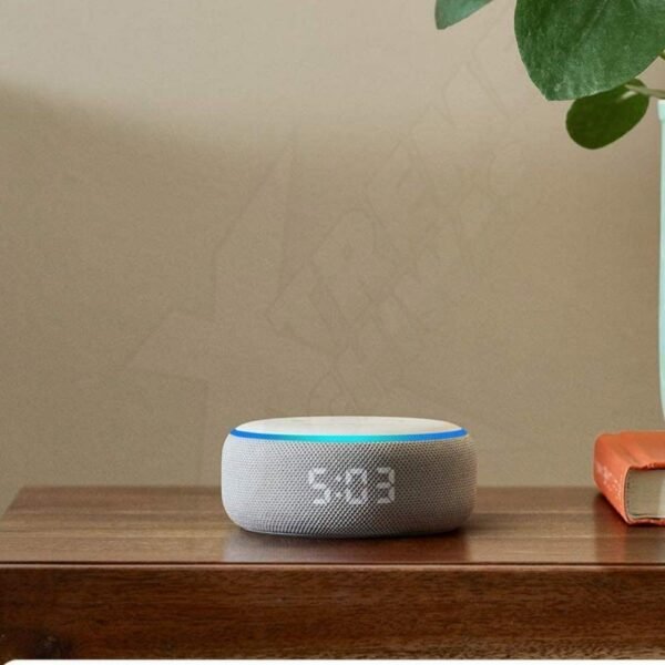 Bocina Alexa Echo Dot Tercera Generación Altavoz Inteligente con Reloj - Image 3