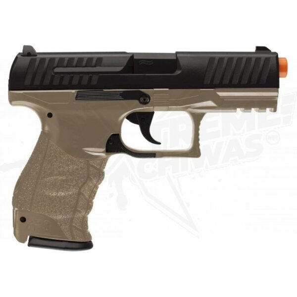 Walther PPQ Airsoft Gun Sand/Black Spring Bbs 6mm - Image 2