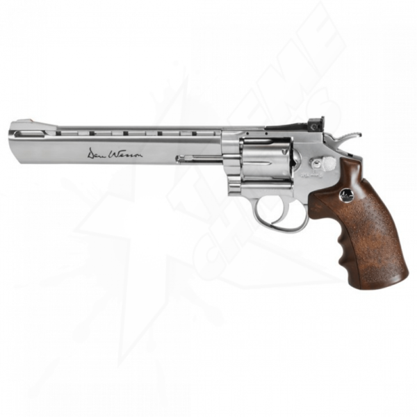 Revolver Dan Wesson 8" Full Metal Silver CO2 Bbs .177 (4.5mm)