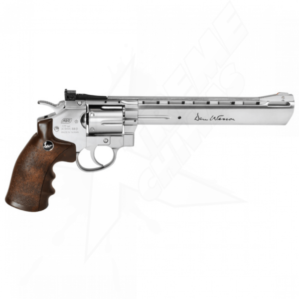 Revolver Dan Wesson 8" Full Metal Silver CO2 Bbs .177 (4.5mm) - Image 6