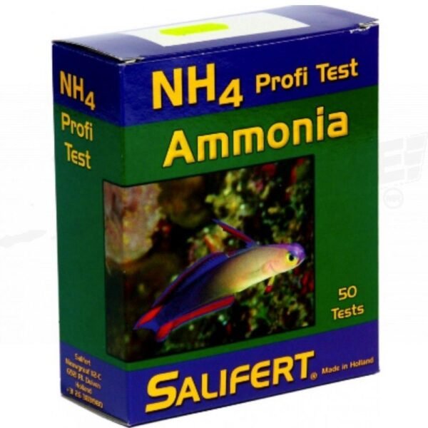 Kit De Prueba De Amoníaco Salifert Nh4 Hasta 50 Pruebas