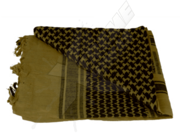 Black Khaki Shemagh - Image 2
