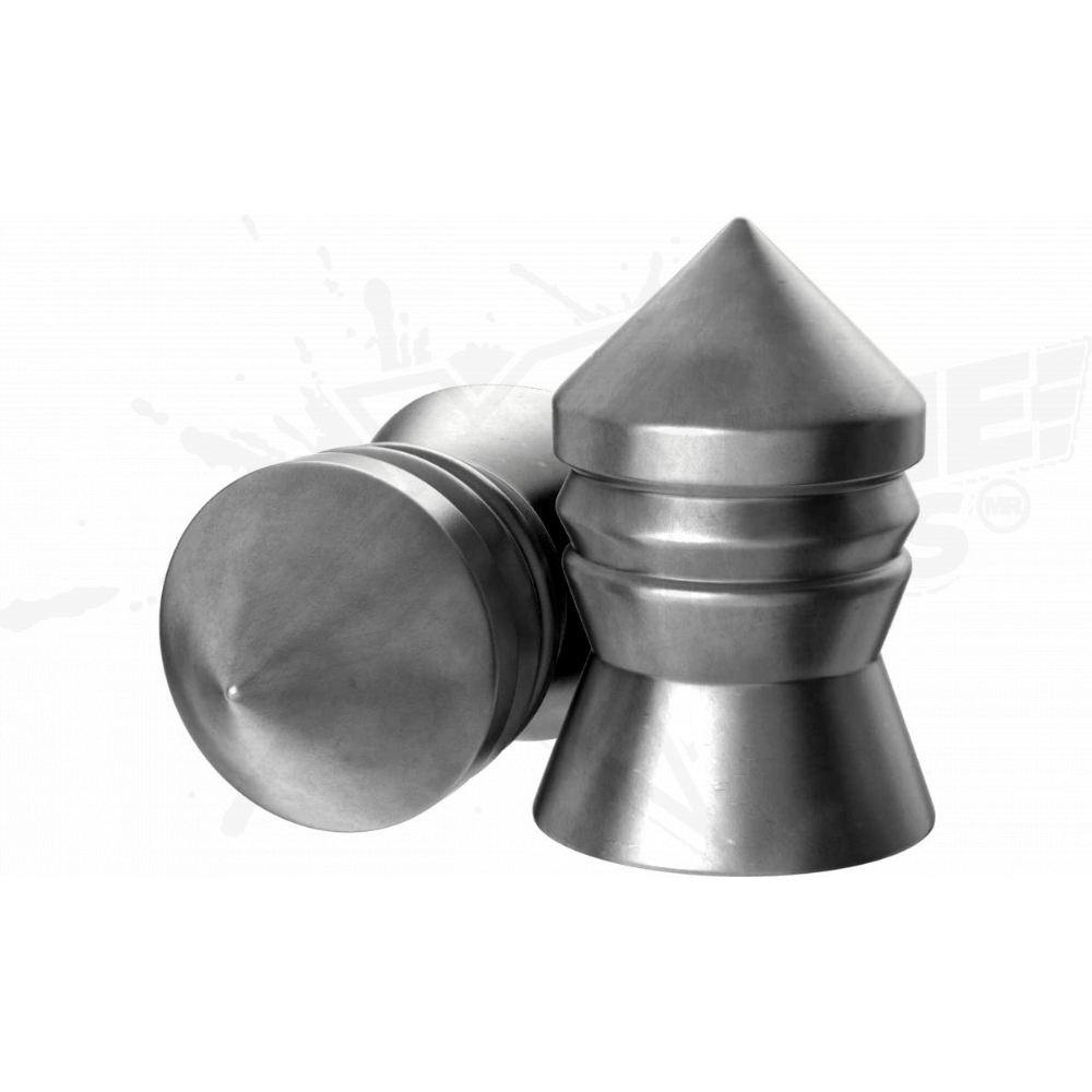 Pellets Ammunition H&N Silver Point 24.38gr 150pz .25 (6.35mm) - Image 2