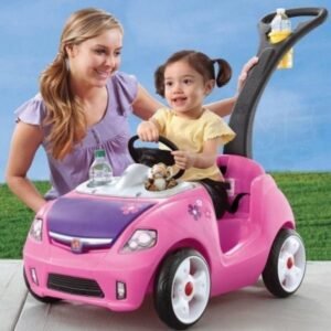 Carrito Montable Step2 Whisper Ride Buggy Rosa