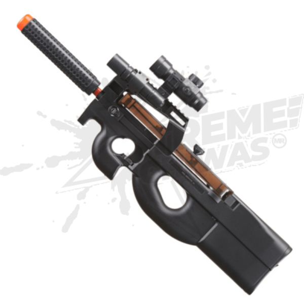 Rifle Airsoft Subfusil Wellfire Fn P90 D90 Eléctrico Bbs 6mm