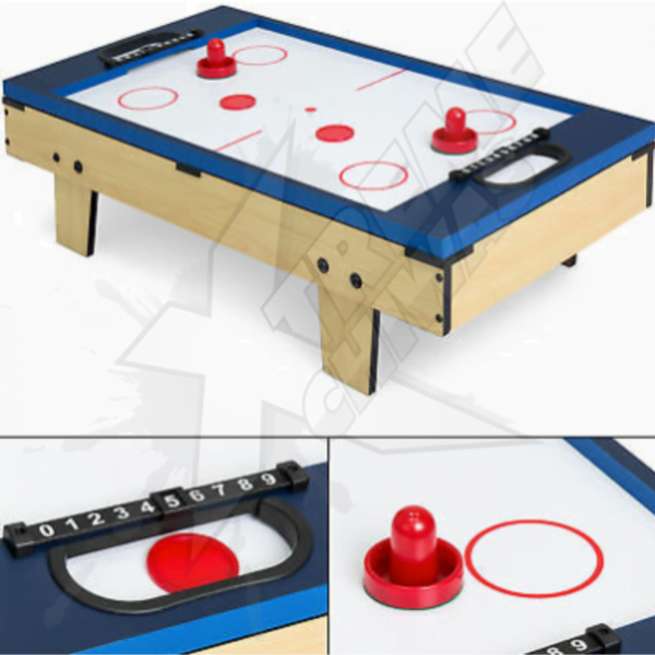 Mesa De Juego 4 En 1 Hockey Ping Pong Fut Arcade - Image 3