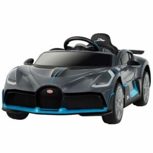 Uenjoy Bugatti Divo de 12 Volts Montable con Música para Niños
