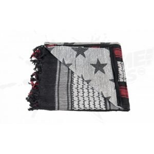 Turbante Shemagh Advanced Search Rojo/negro/rojo