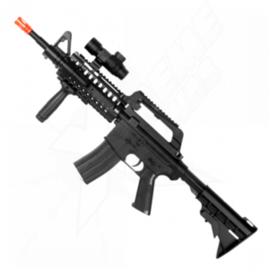 Airsoft Rifle Well M4 Mr733 Ris Spring Bbs 6mm