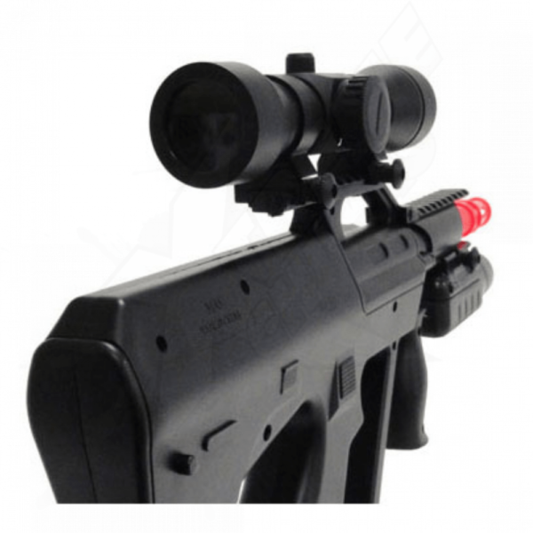 Rifle Airsoft M45p Mira Red Dot Laser Resorte Bbs 6mm - Image 3