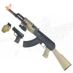 Rifle CYMA IU-AK47T Tactical AEG Eléctrico Bbs 6mm