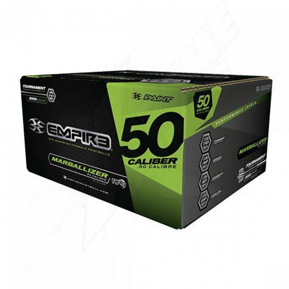 Box of 2000 Paintballs Empire Marballizer .50