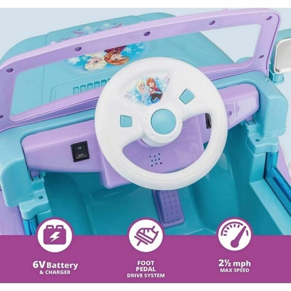 Jeep 4x4 Disney Frozen KT1205 Montable para Niña - Image 5