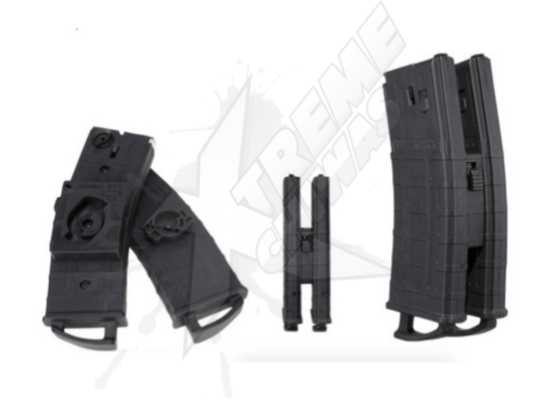 2 Magazines Tippmann Tmc Negro Magfed - Image 2