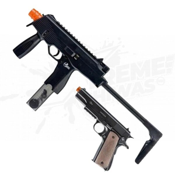 Airsoft Rifle Kit Combat Zone Action Bbs 6mm