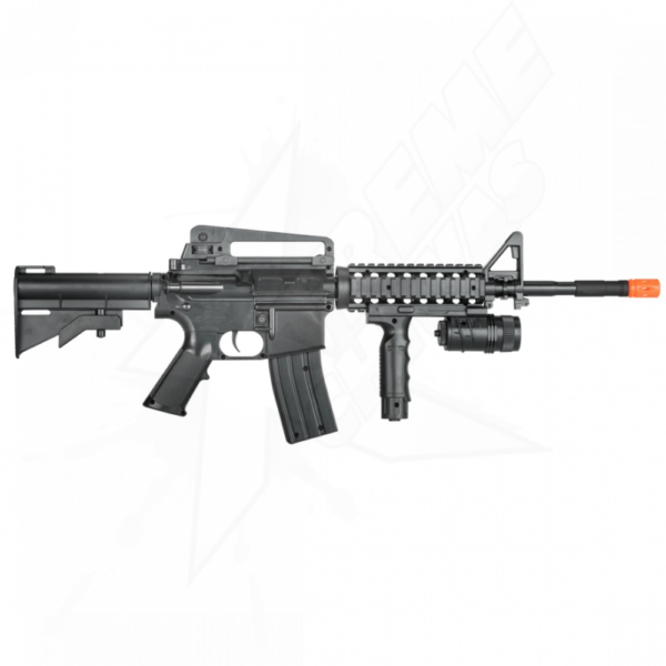 Rifle Plastico Airsoft M16 P1158b Resorte Bbs 6mm - Image 4