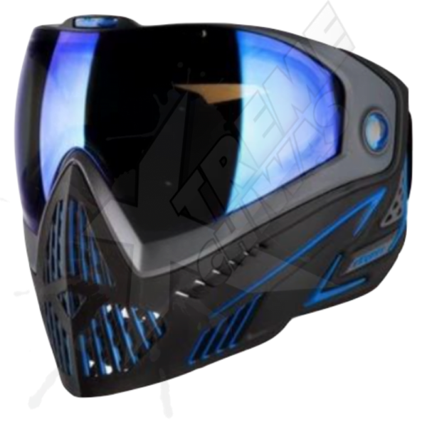 Black Blue Dye I5 Thermal Face Mask