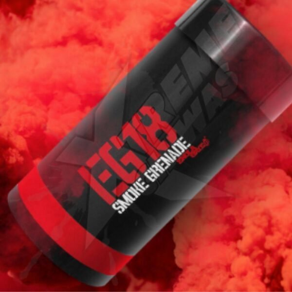 Enola Gaye EG18 Red Smoke Grenade