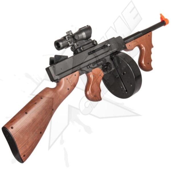 Rifle Airsoft Thompson M1921 Resorte bbs 6mm - Image 3
