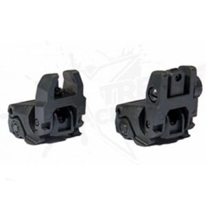 Front and rear open sights 20 mm Black Xtremechiwas