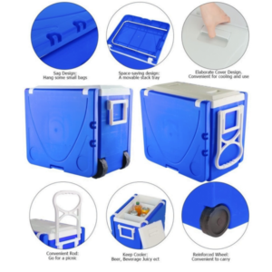 Hielera Multifuncional Azul Zimtown