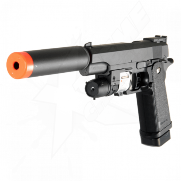 Pistola Airsoft Ukarms G6A Resorte Bbs 6mm - Image 2