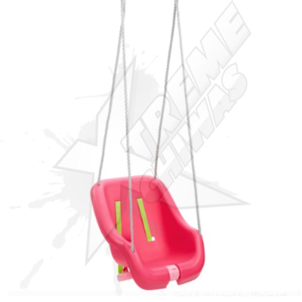 Little Tikes Pink Baby Garden Swing - Image 2