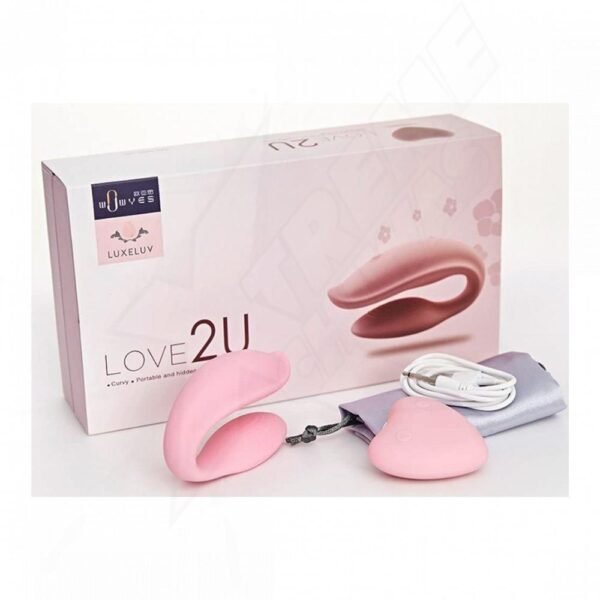 Love 2U Silicone Wireless Remote Control Massager Vibrator
