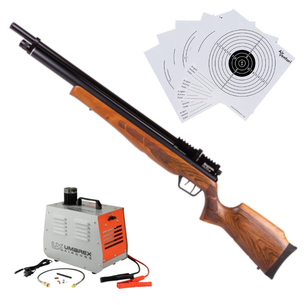 Benjamin Marauder Rifle Wood PCP Air Compressor .22 (5.5mm)