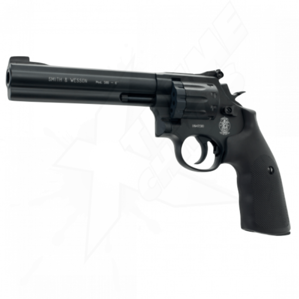 Revolver Smith and Wesson 586 6" Co2 .177 (4.5mm) Xtremechiwas - Image 3