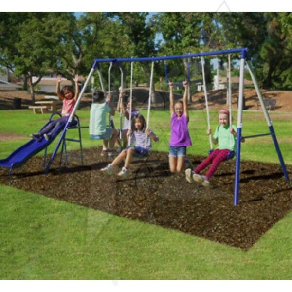 Garden Swing and Slide Set