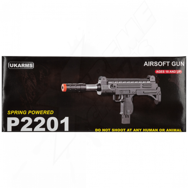 Rifle Airsoft Uzi Tipo Metralleta Manual Resorte Bbs 6mm - Image 5