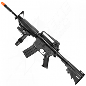 Rifle Airsoft M4a Laser Vertical Grip Resorte Bbs 6mm