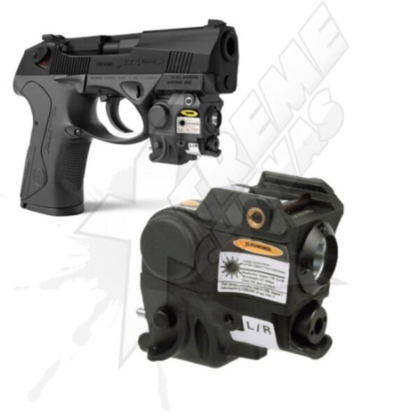 Linterna Laser Verde Riel 20mm - Image 2