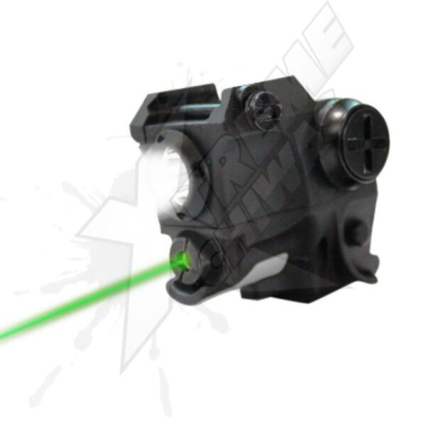Linterna Laser Verde Riel 20mm