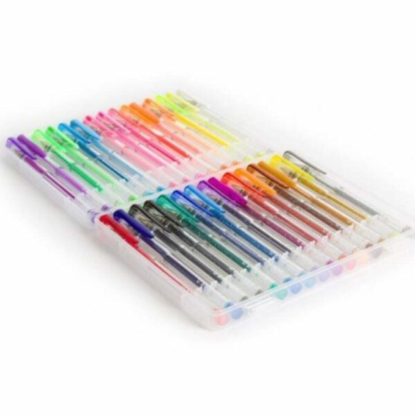 Plumas De Gel En Estuche 30pz Varios Colores - Image 3