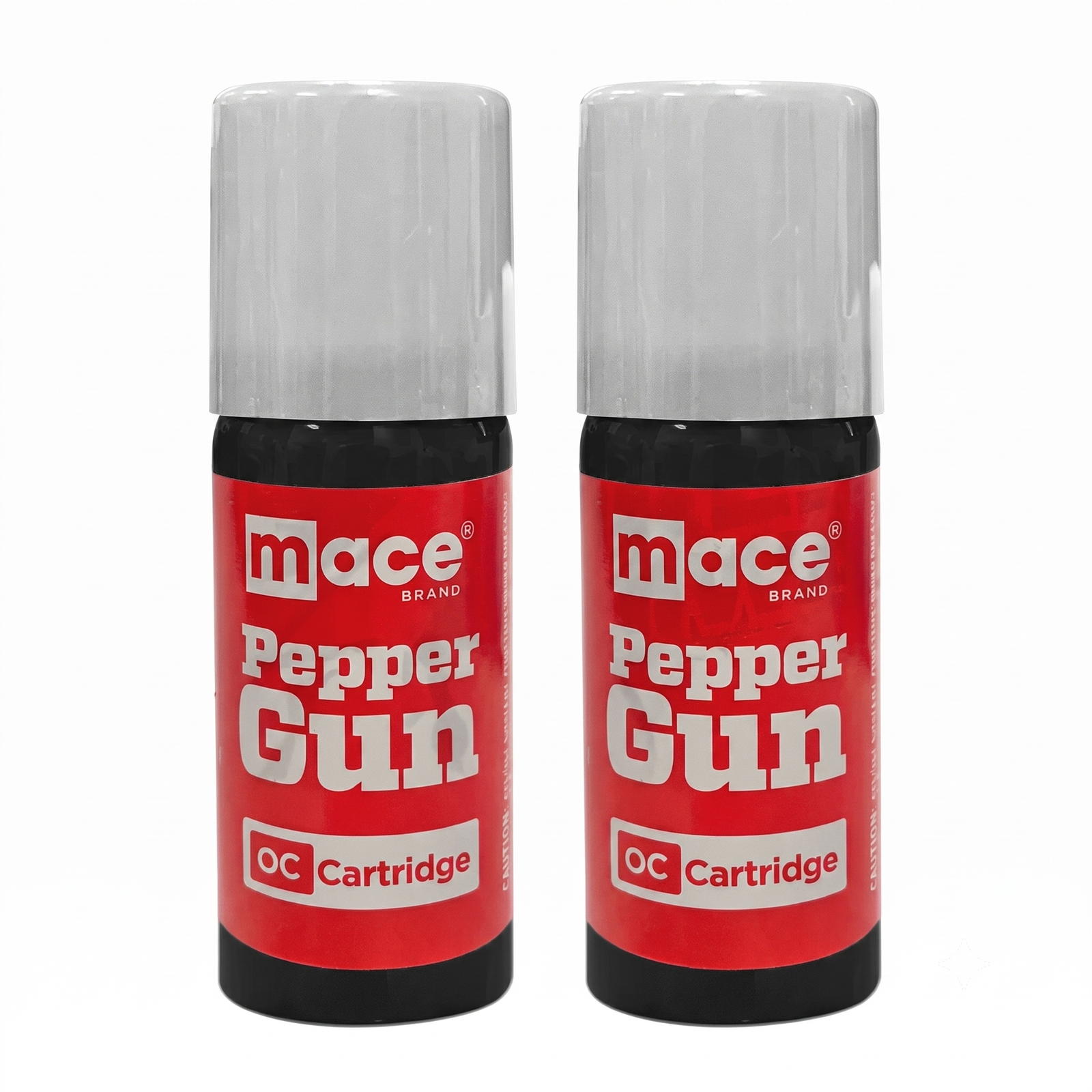 Pack of 2 Refillable Pepper Spray Cartridges 28g Mace