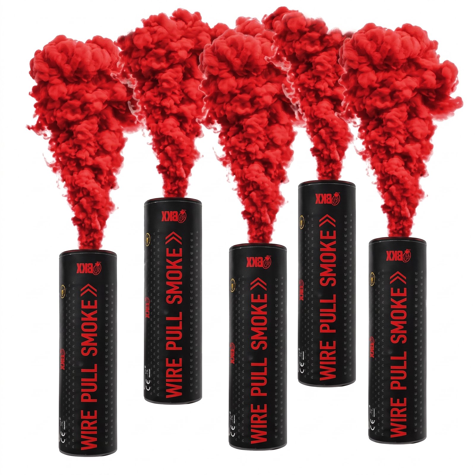 Wire Pull 3 Red Smoke Grenade Enola Gaye WP40