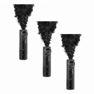 Pack of 3 Enola Gaye EG25 Black Smoke Grenades