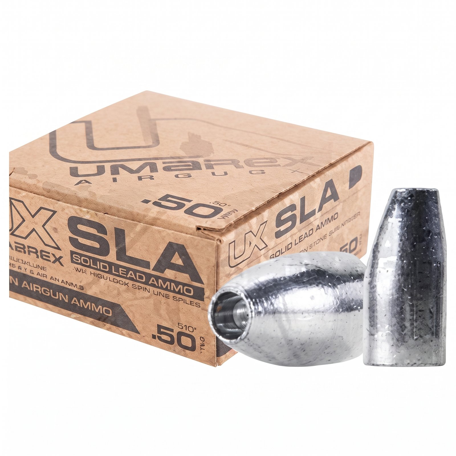 Diabolo Ammunition Umarex Solid Lead Ammo Hollow Point Cal.50