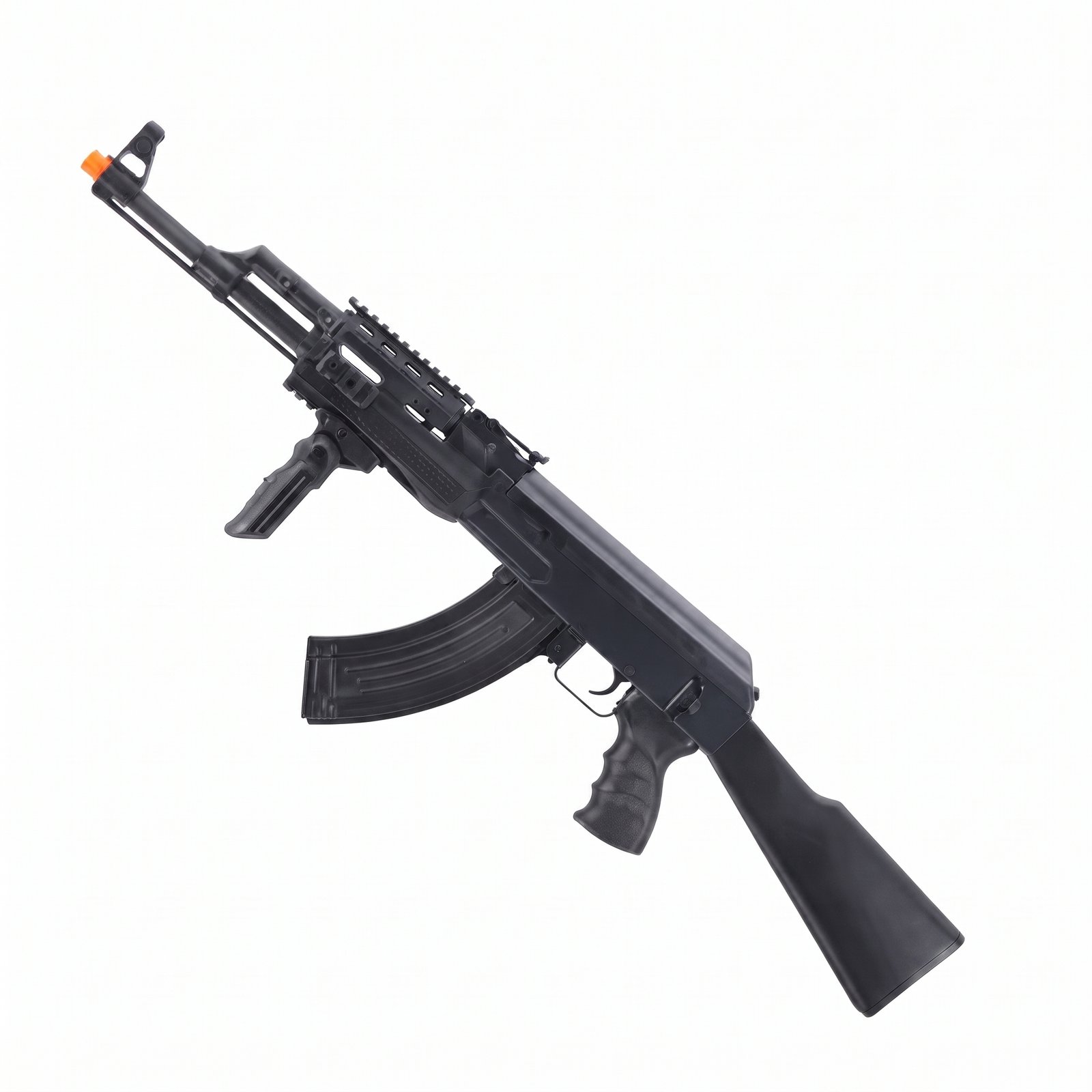 Airsoft Rifle Lancer Tactical AK-47 RIS Electric Bbs 6mm