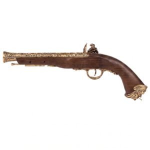 Flintlock Pirate Pistol 15th Century Honor Fantastic Classic Gold CO2 .177 (4.5mm)