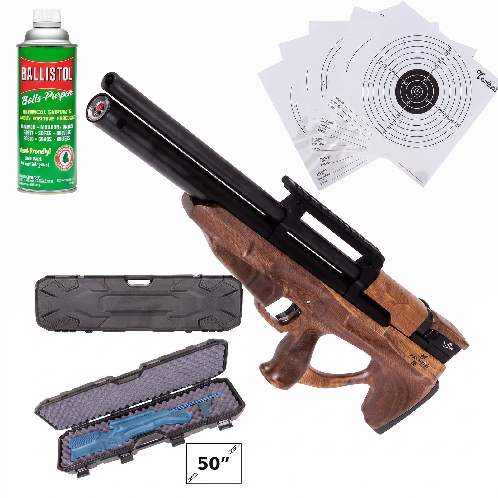 Ataman M2R Bullpup PCP Rifle Wooden Case .35