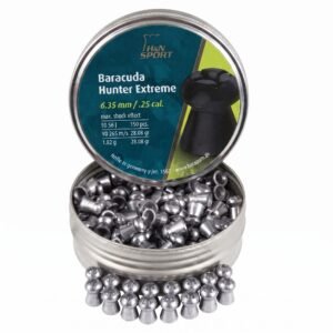 Baracuda Hunter Extreme H&N Max Impact Pellet Ammunition, .25 Cal.