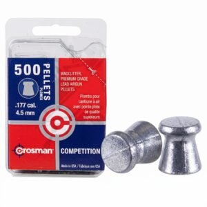 Crosman Wadcutter Ammunition, Cal. 177, 7.4g, 500pk