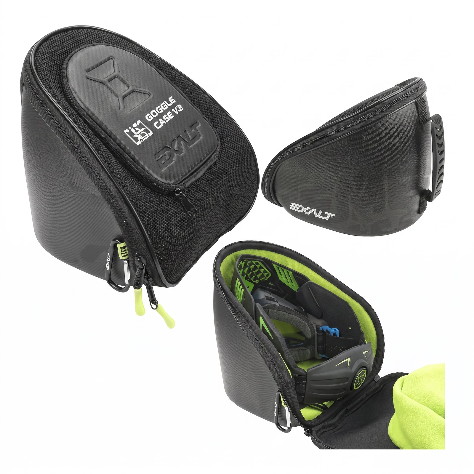 Exalt V3 Universal Case/Holster for Face Shield Black