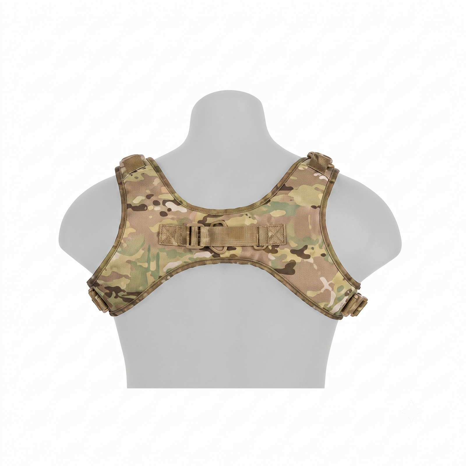 Tactical Camo Nylon Vest with One Anchor Point